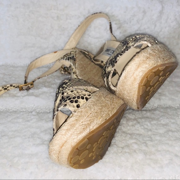 JIMMY CHOO Python Phyllis Espandrilles wedged - Picture 6 of 8
